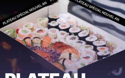 Réveillonnez autour d&rsquo;un plateau Kioskasie !